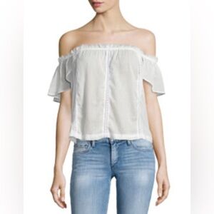 Paige Lucille Off Shoulder Top Sz S